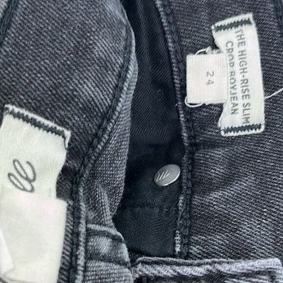 Madewell The High-Rise Slim Boyjean in Lunar Wash size 24 - Picture 3 of 8